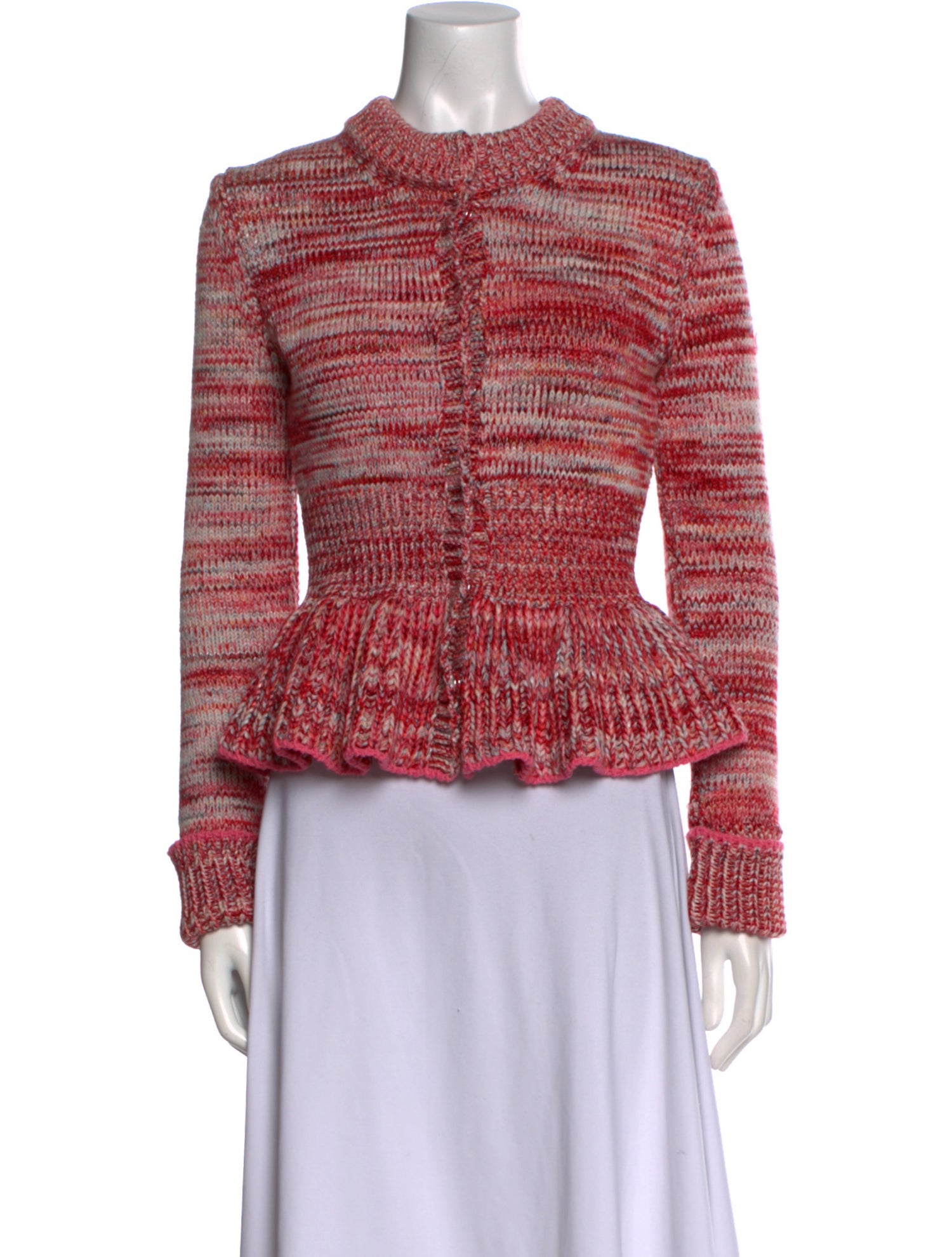 Alexander McQueen Wool Striped Sweater