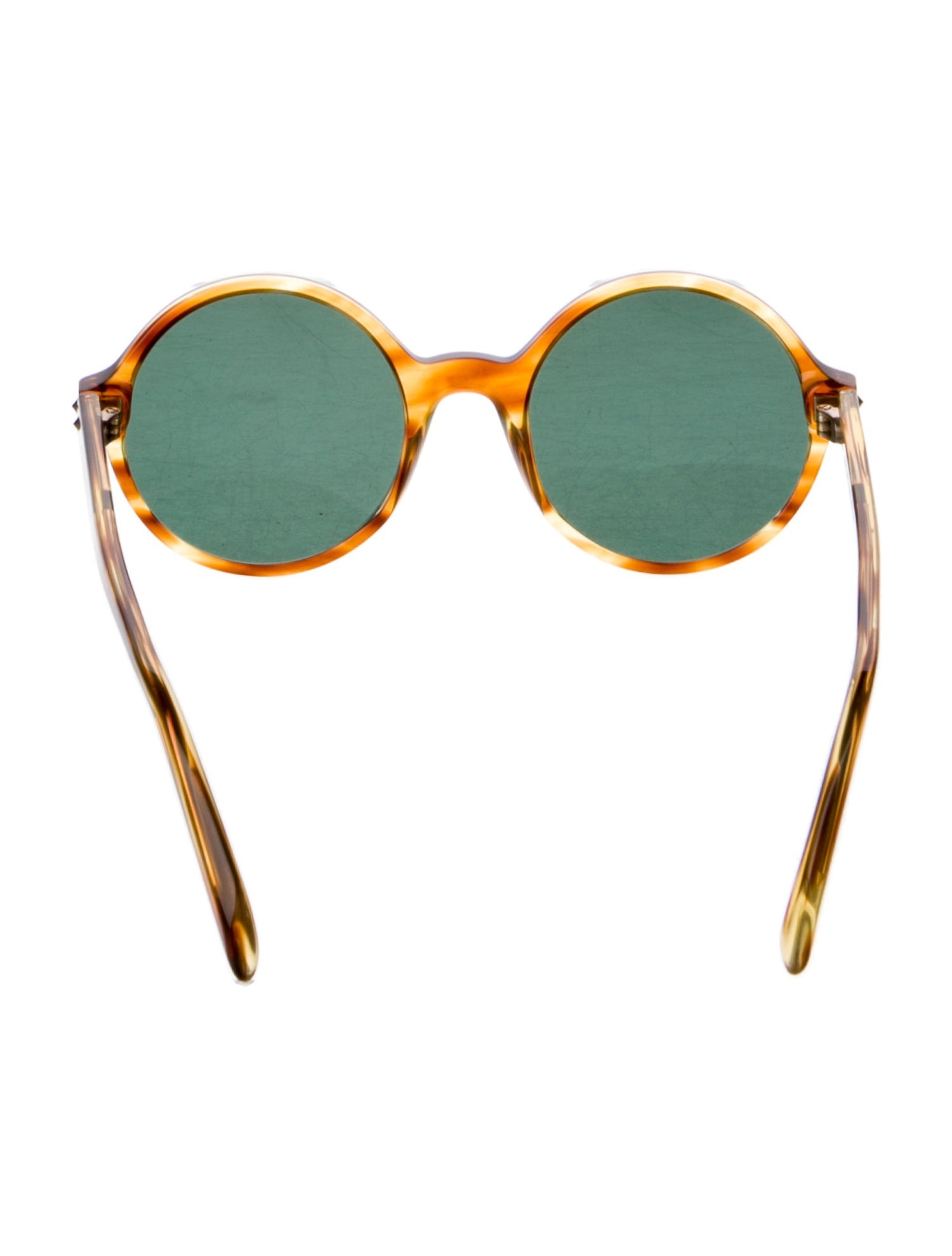 Alexander McQueen Round Tinted Sunglasses