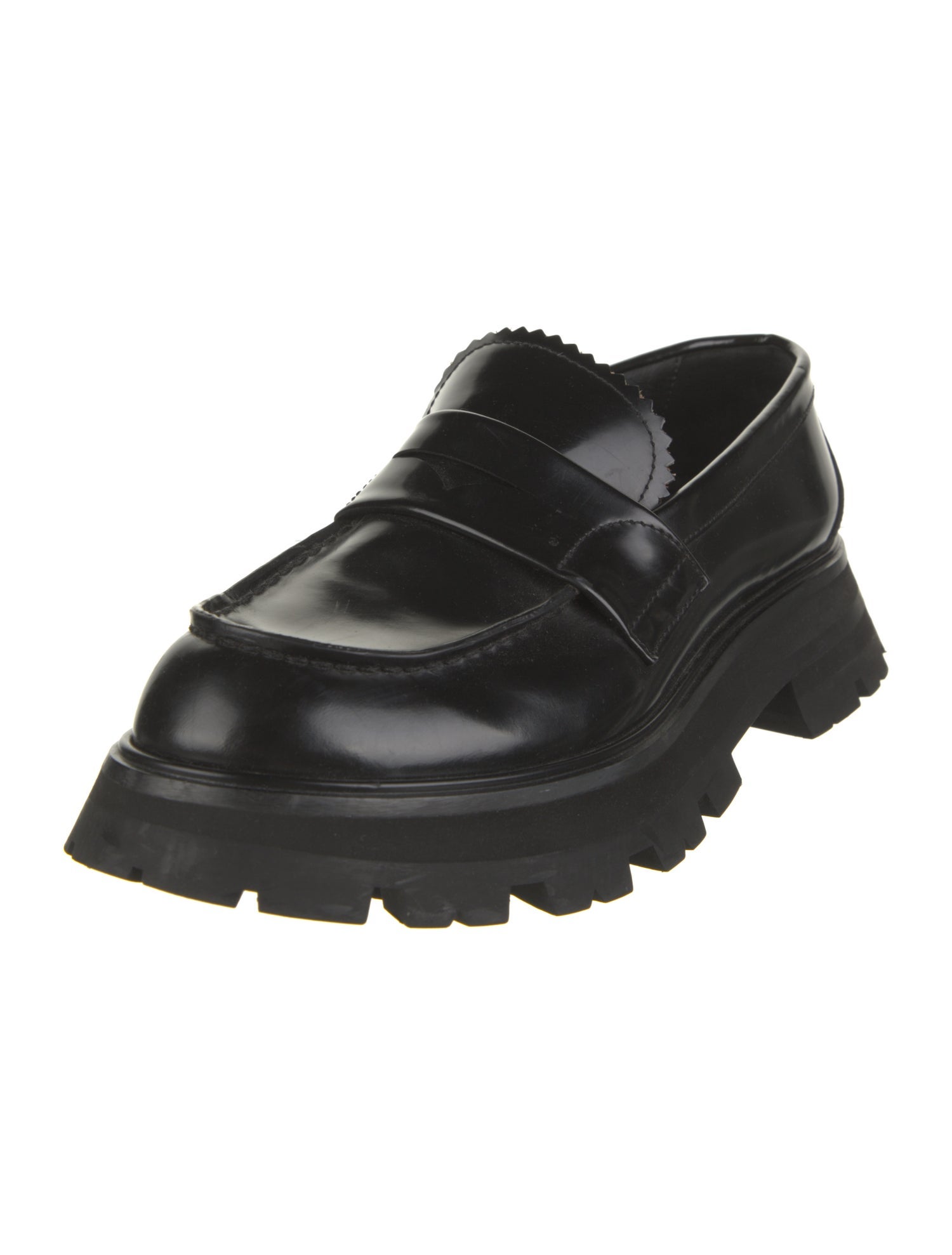 Alexander McQueen Leather Loafers