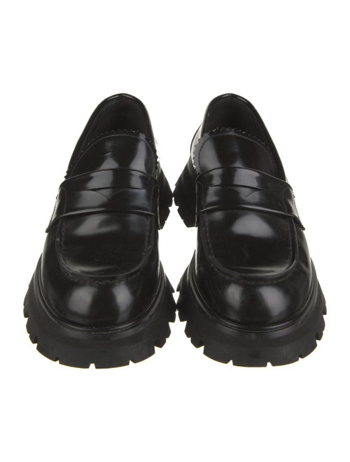 Alexander McQueen Leather Loafers