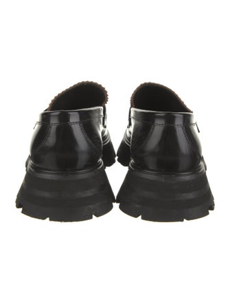 Alexander McQueen Leather Loafers