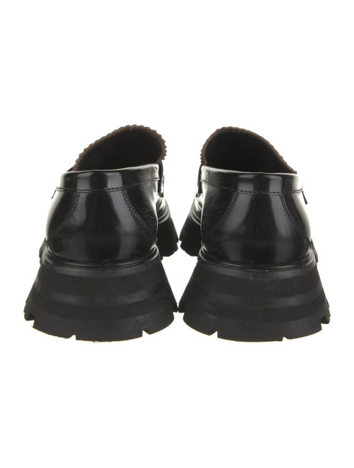 Alexander McQueen Leather Loafers