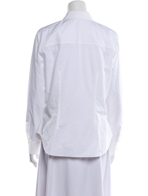 Alexander McQueen Long Sleeve Button-Up Top