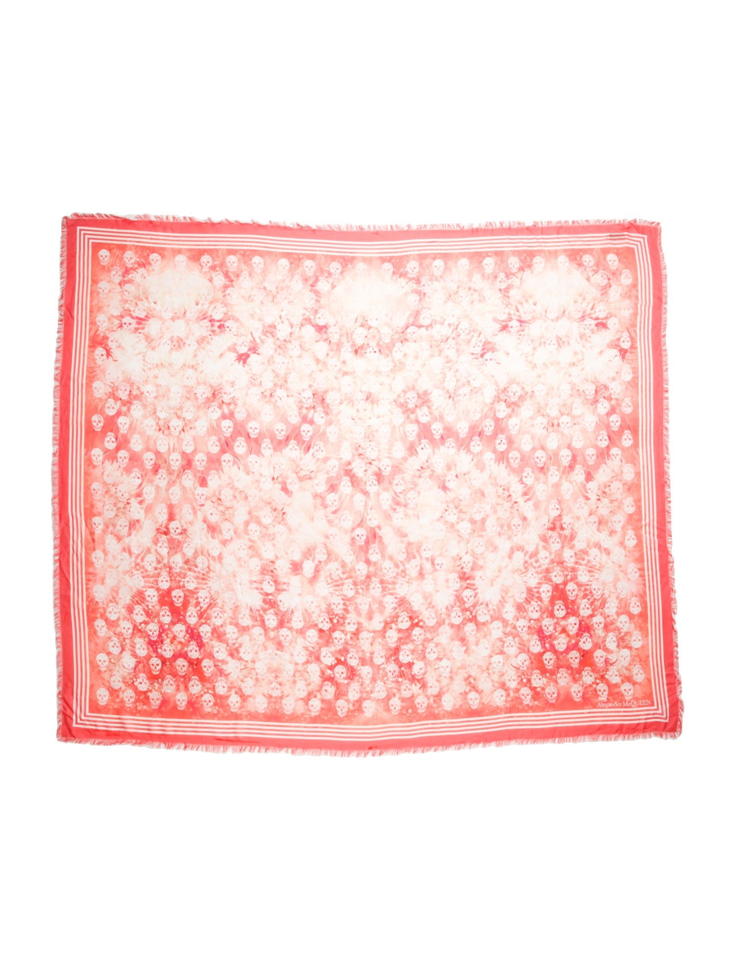 Alexander McQueen Printed Scarf