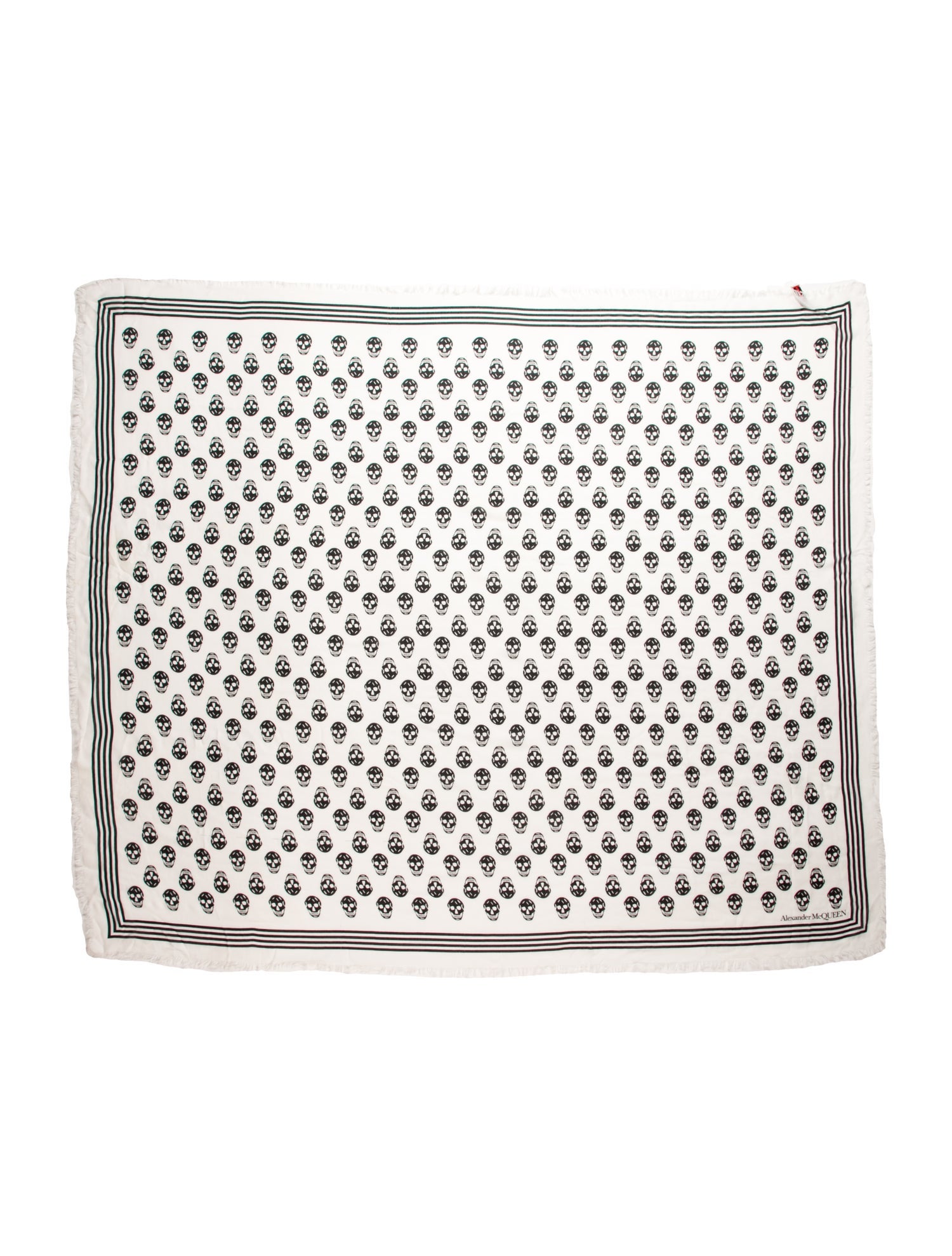 Alexander McQueen Silk Skull Scarf