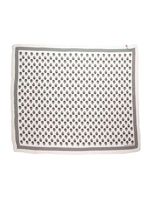 Alexander McQueen Silk Skull Scarf