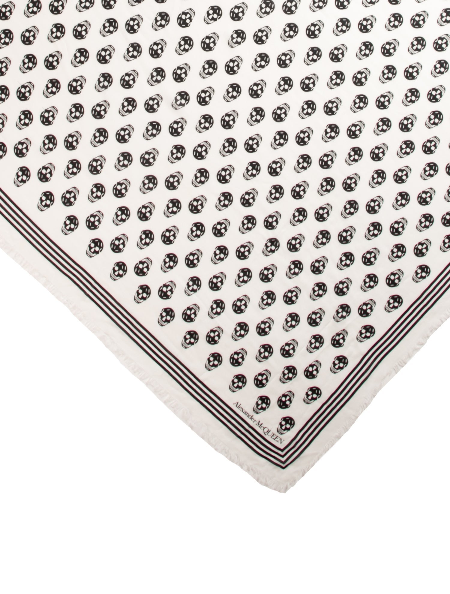 Alexander McQueen Silk Skull Scarf