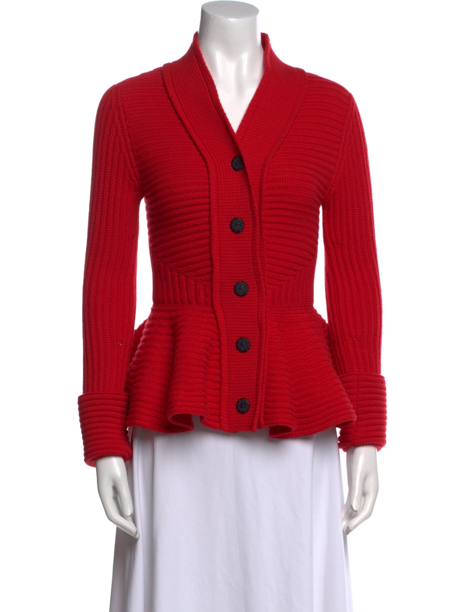 Alexander McQueen Wool V-Neck Sweater w/ Tags