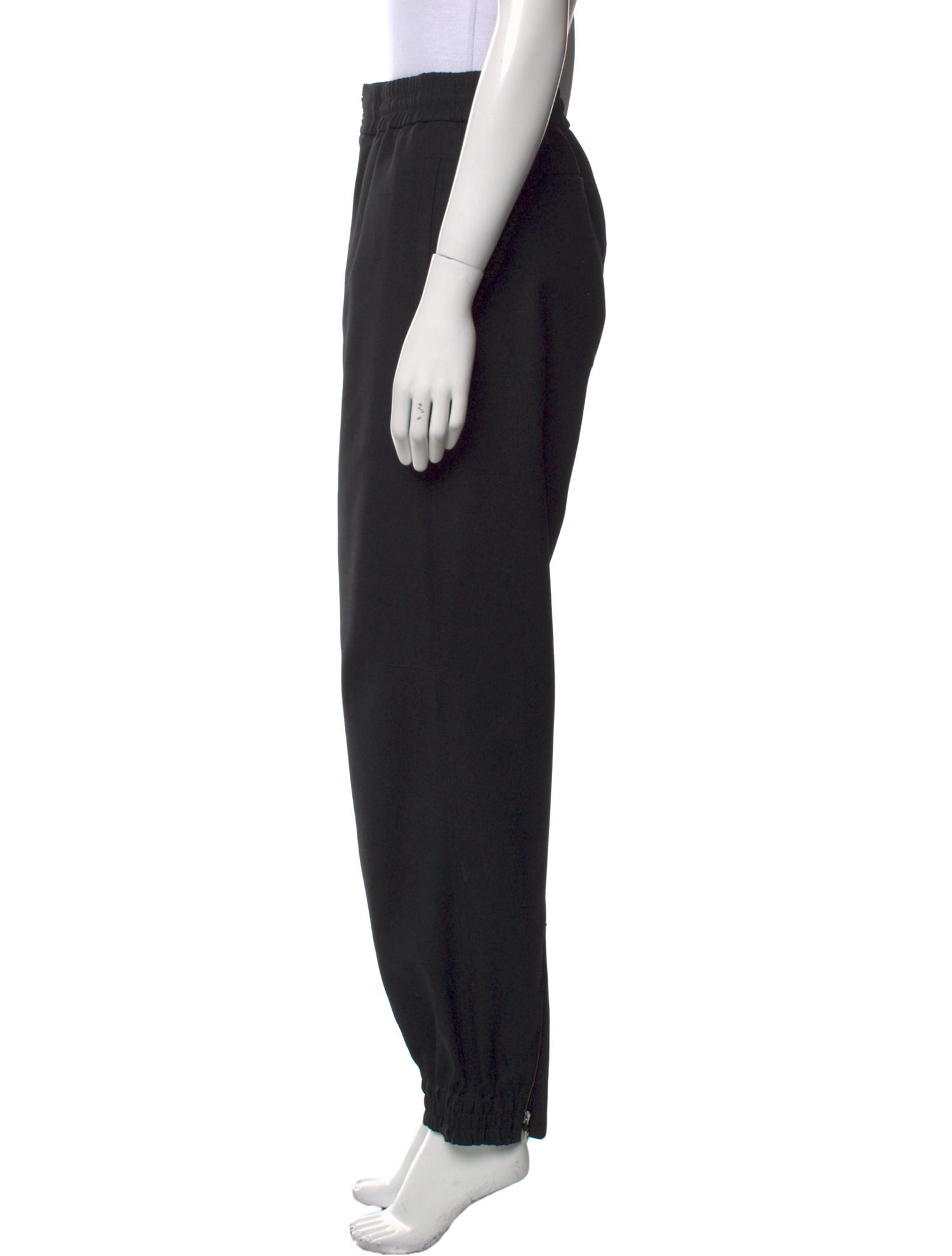 Alexander McQueen Wool Straight Leg Pants