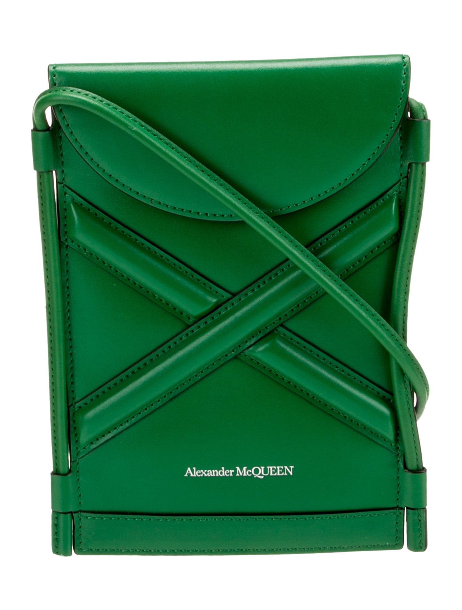 Alexander McQueen Leather The Curve Micro