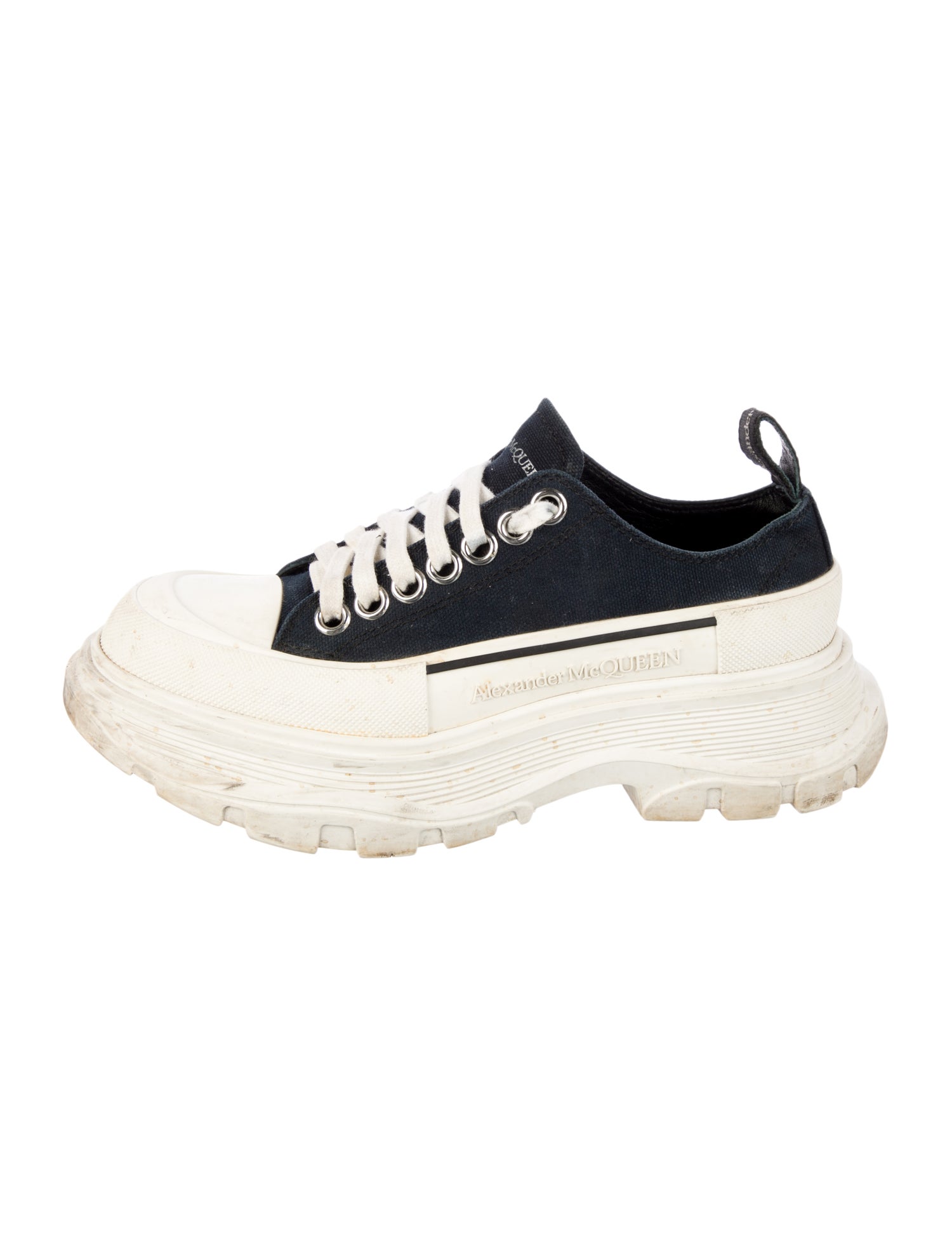 Alexander McQueen Canvas Chunky Sneakers