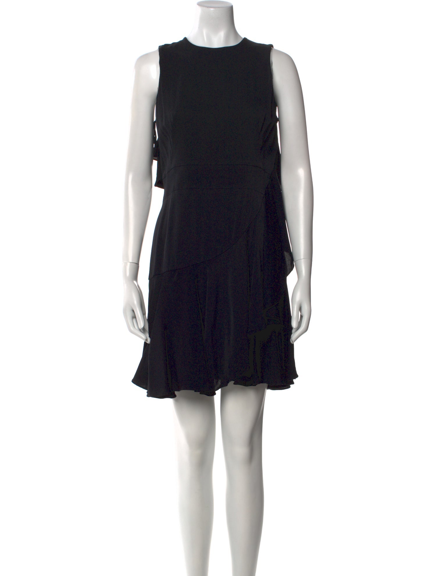 Alexander McQueen Crew Neck Mini Dress