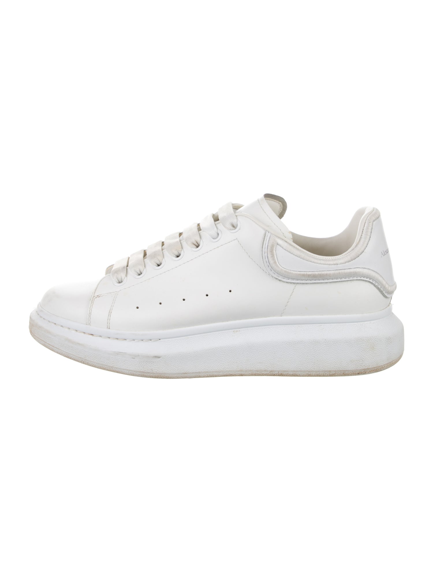 Alexander McQueen Leather Chunky Sneakers