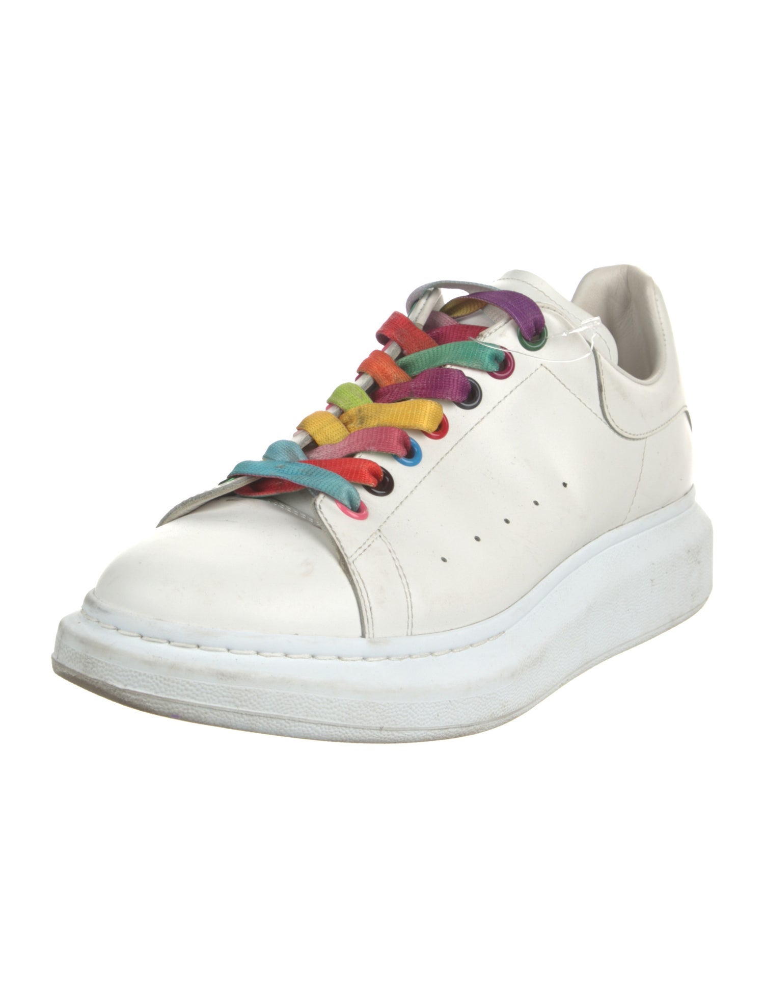 Alexander McQueen Leather Chunky Sneakers