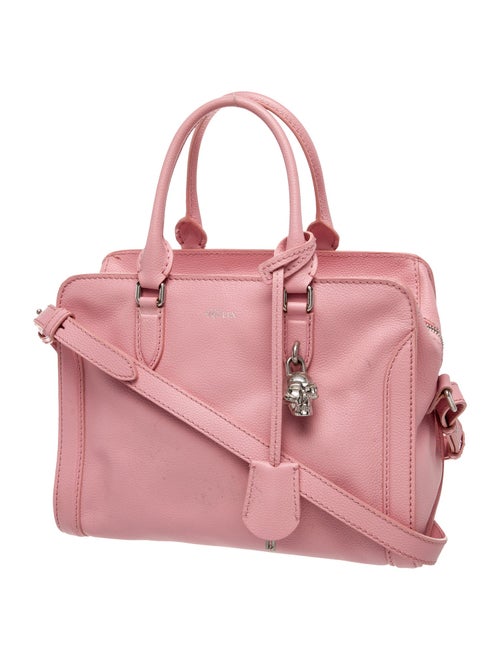 Alexander McQueen Skull Skull Padlock Zip Tote Bag Small
