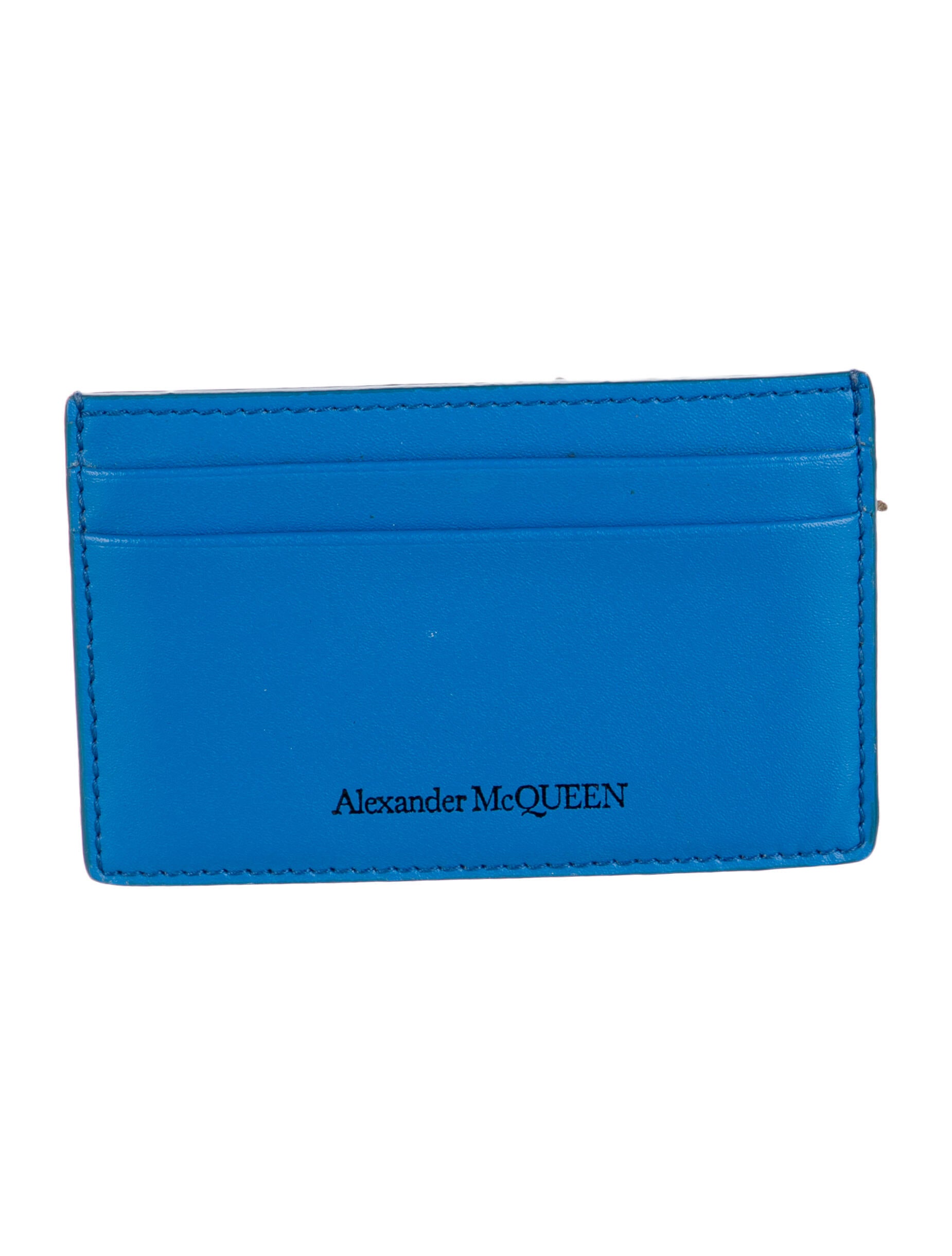 Alexander McQueen Leather Card Holder