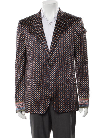 Alexander McQueen Printed Blazer