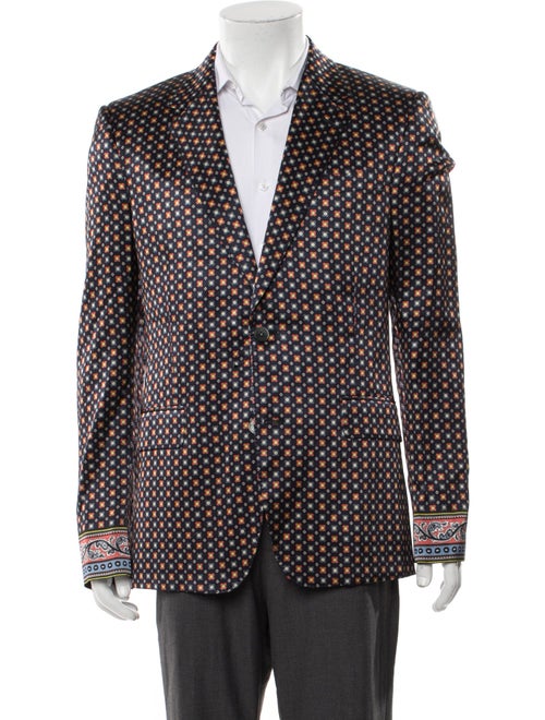 Alexander McQueen Printed Blazer