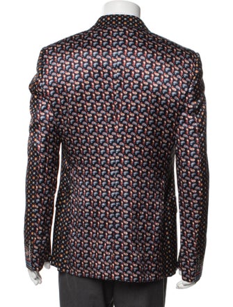 Alexander McQueen Printed Blazer