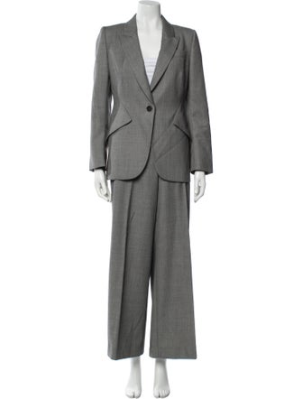 Alexander McQueen Wool Pantsuit