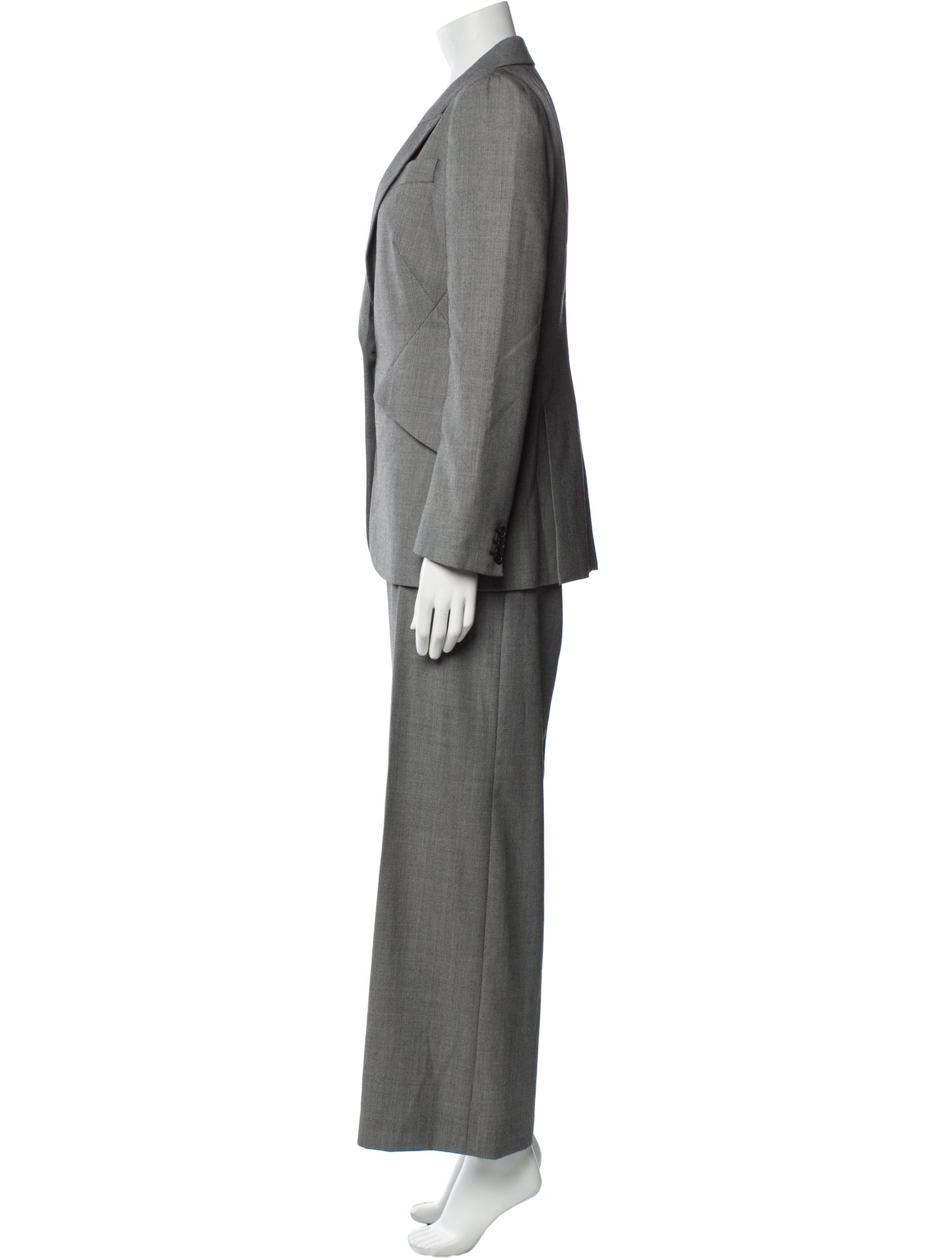 Alexander McQueen Wool Pantsuit