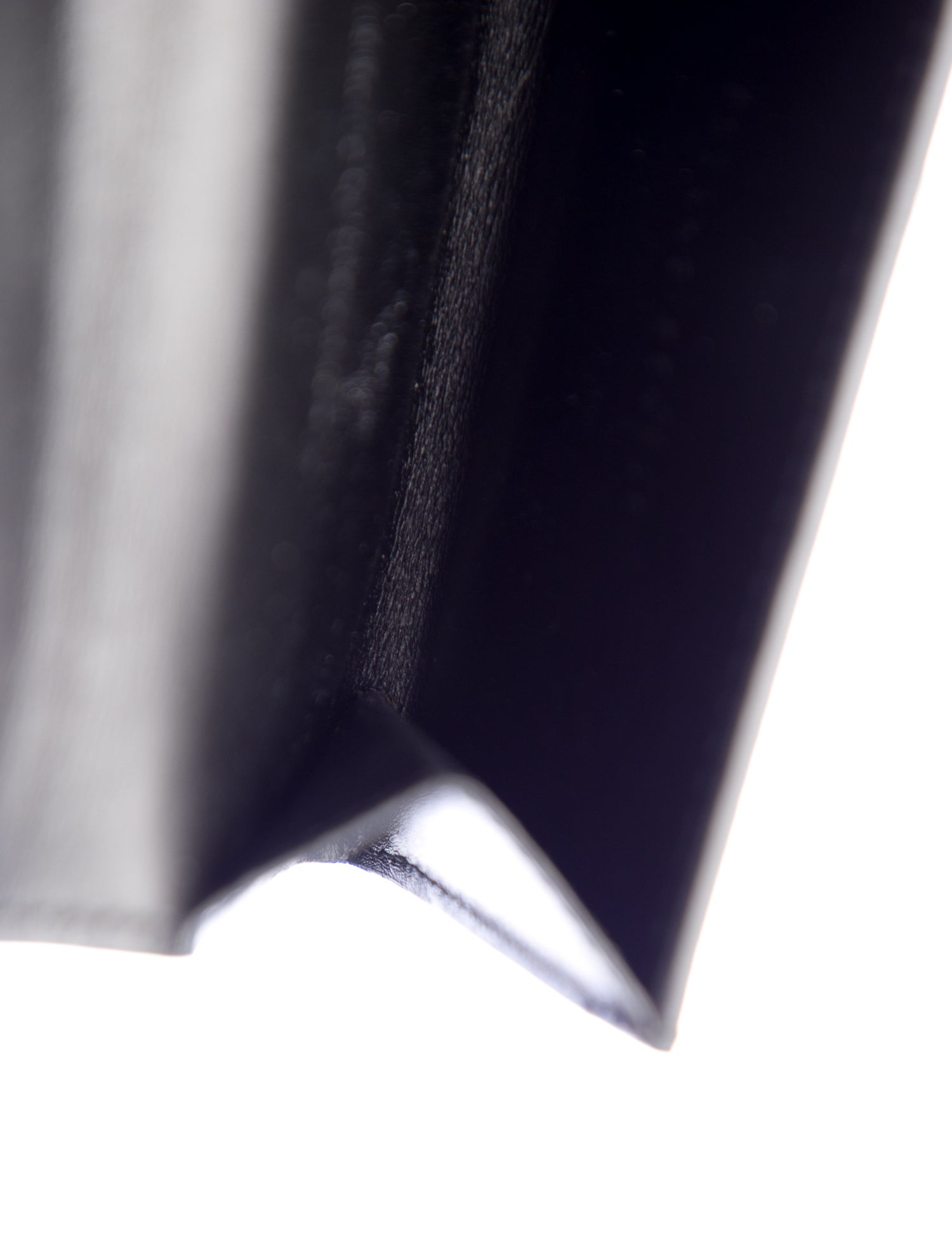 Alexander McQueen Leather Colorblock Pattern Compact Wallet