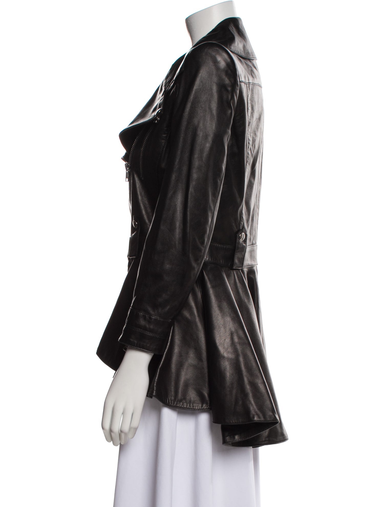 Alexander McQueen Leather Biker Jacket