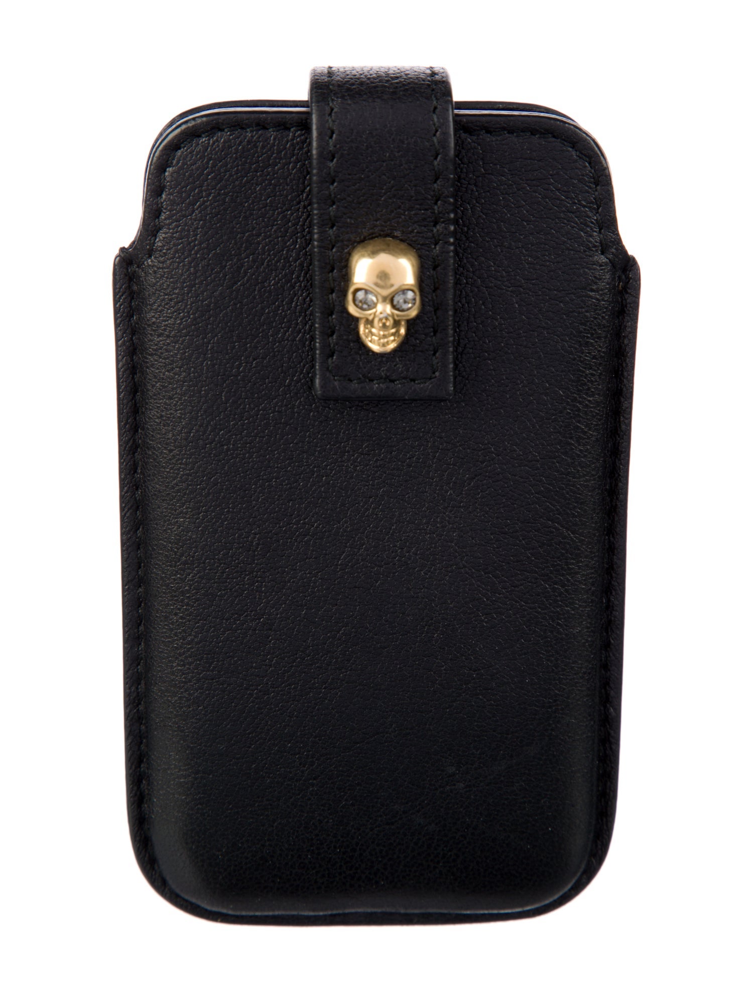 Alexander McQueen Skull Leather French Purse