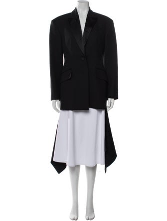 Alexander McQueen Wool Peacoat