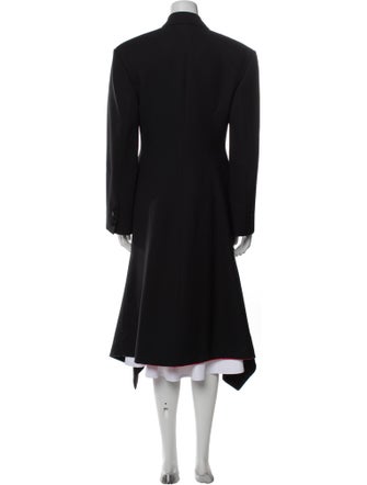 Alexander McQueen Wool Peacoat