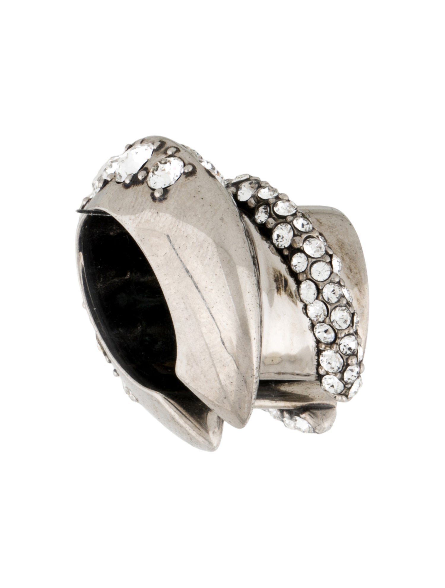 Alexander McQueen Crystal Ear Cuff