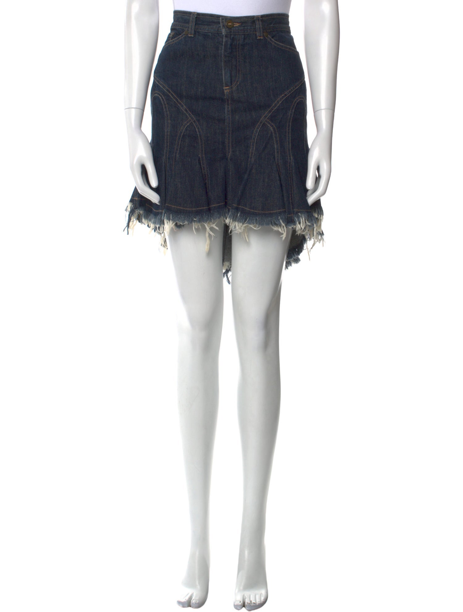 Alexander McQueen Vintage Knee-Length Skirt