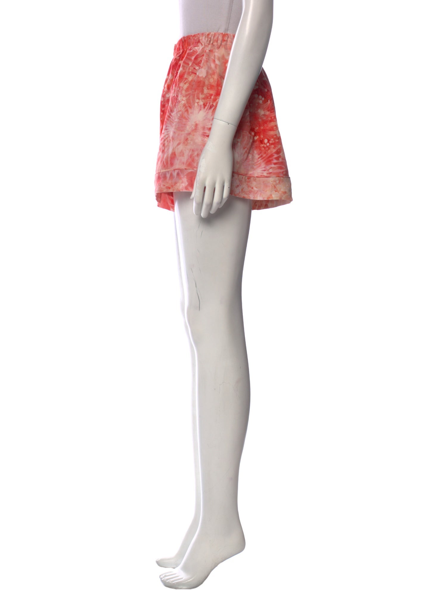 Alexander McQueen Silk Mini Shorts