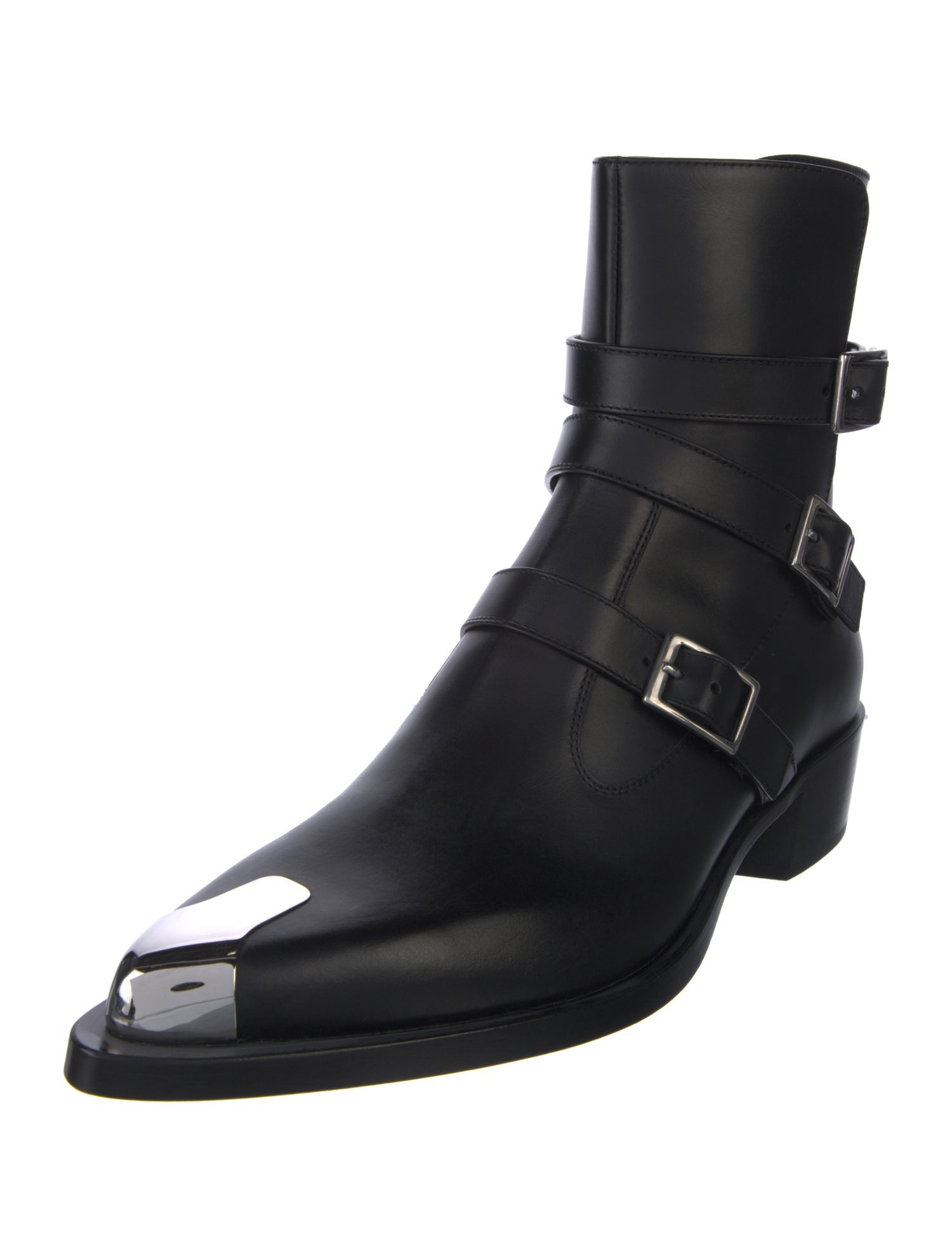 Alexander McQueen Leather Boots