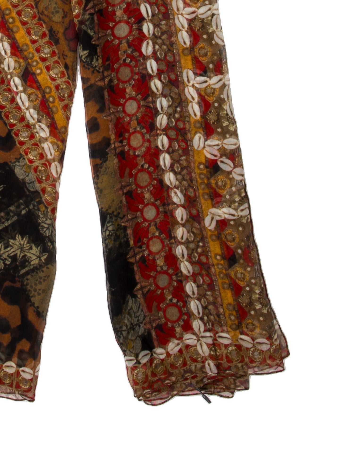 Alexander McQueen Silk Printed Scarf