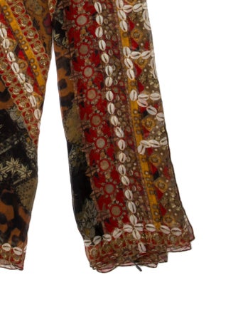 Alexander McQueen Silk Printed Scarf