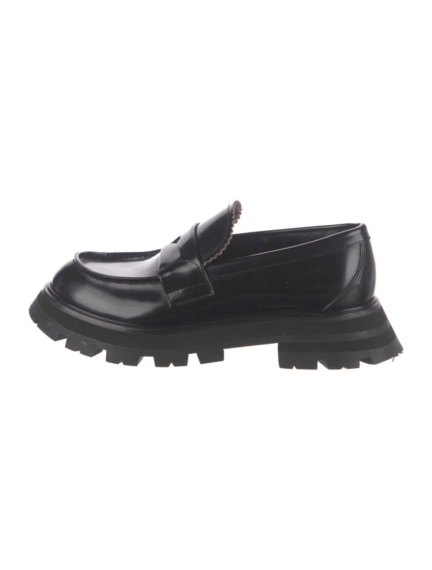 Alexander McQueen Leather Loafers