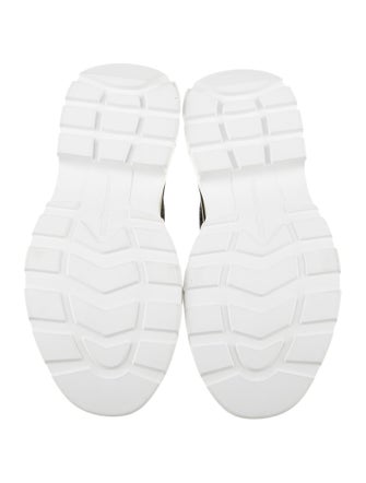 Alexander McQueen Glitter Colorblock Pattern Sneakers