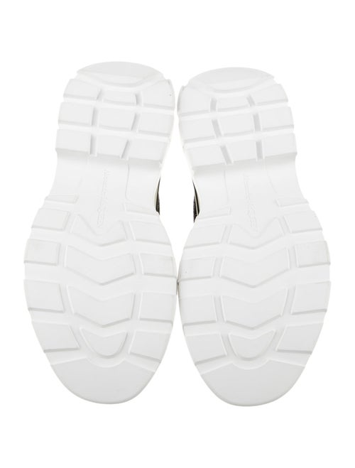 Alexander McQueen Glitter Colorblock Pattern Sneakers