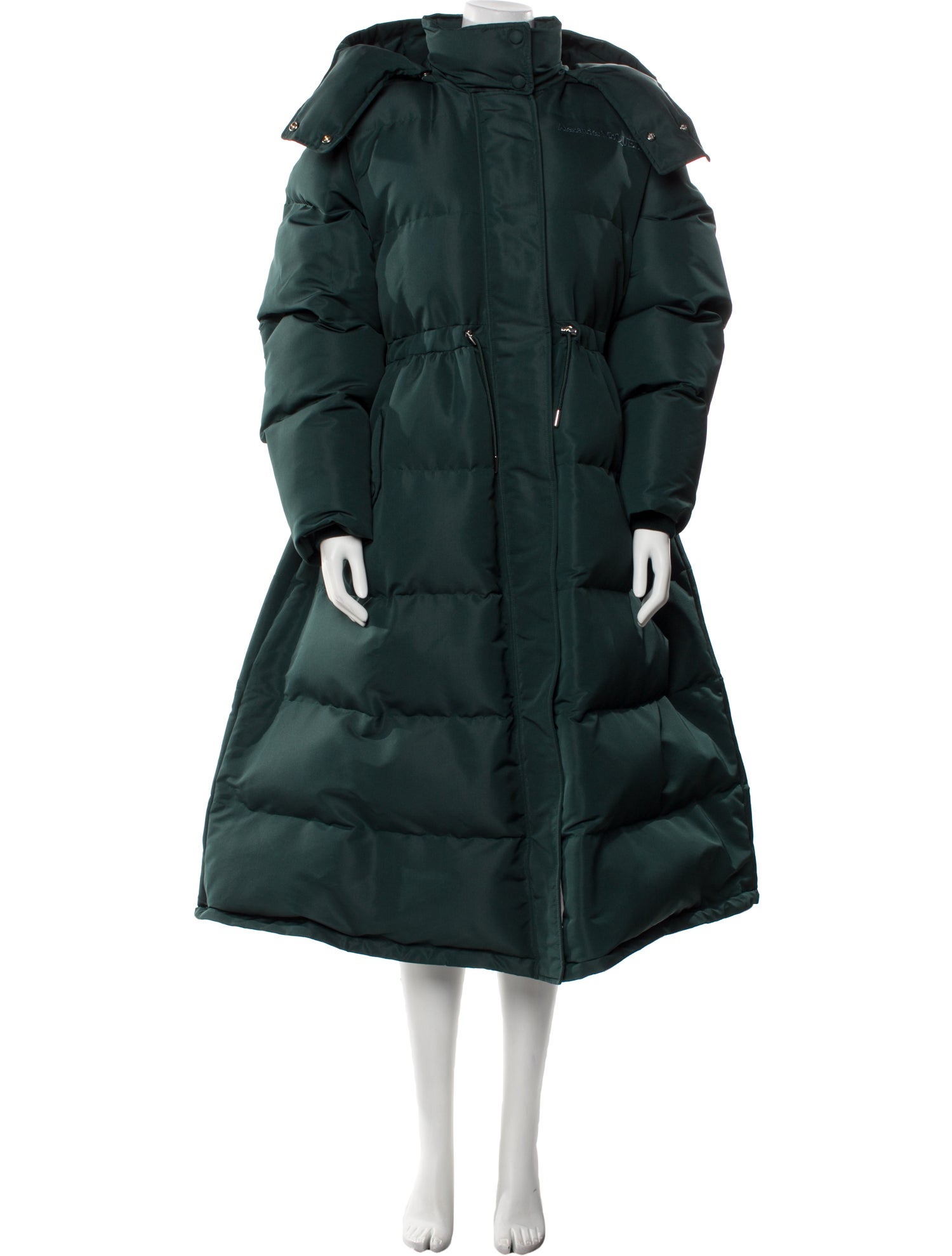 Alexander McQueen Wool Down Coat