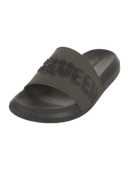 Alexander McQueen Rubber Slides