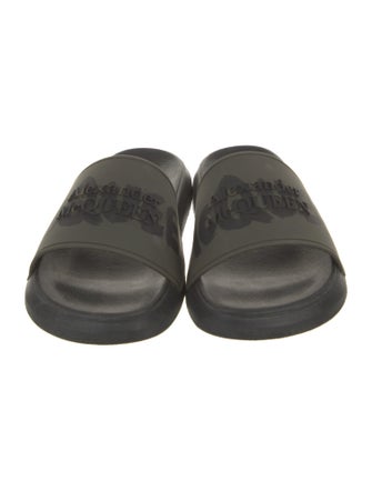Alexander McQueen Rubber Slides