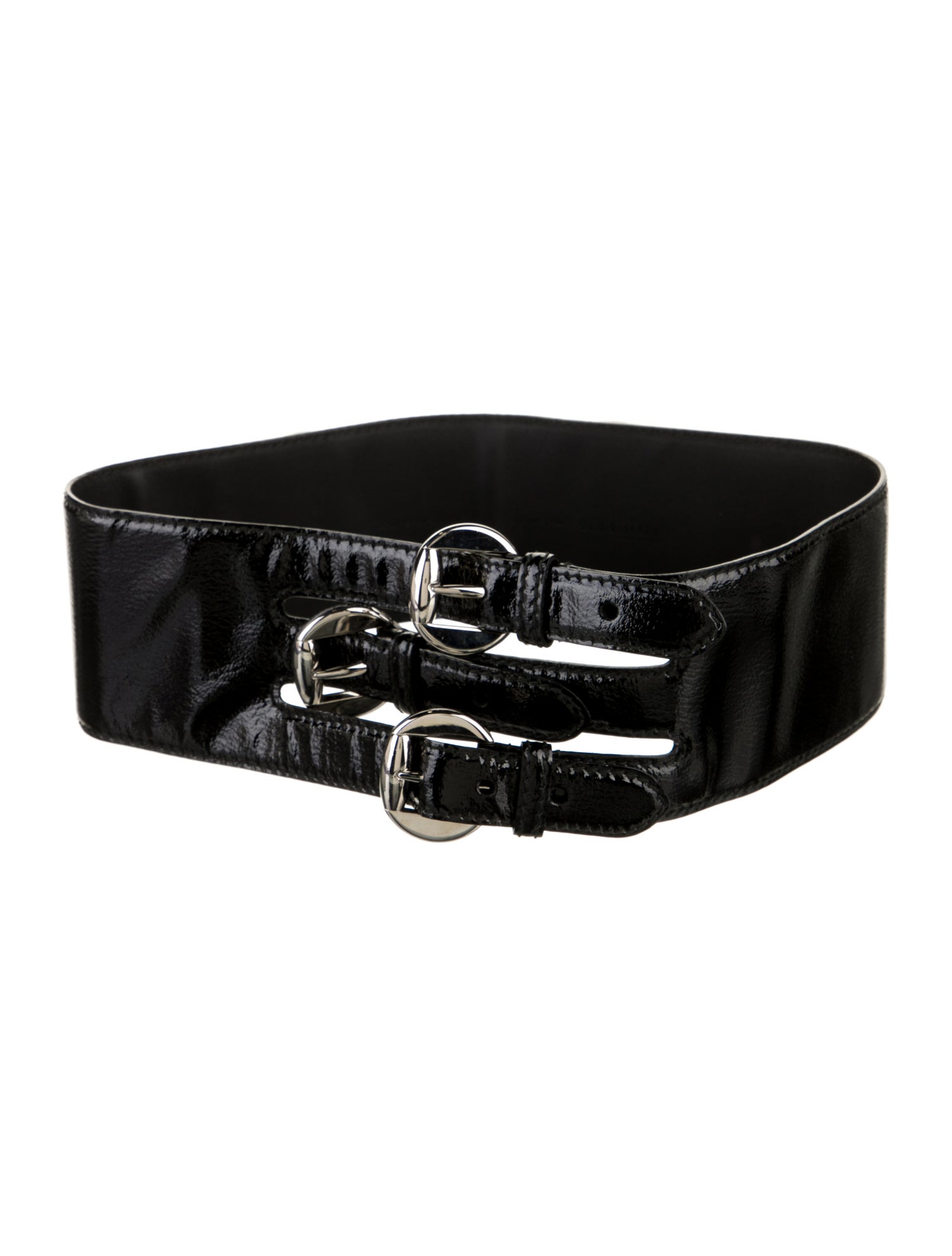 Alexander McQueen Skinny Leather Waist Belt