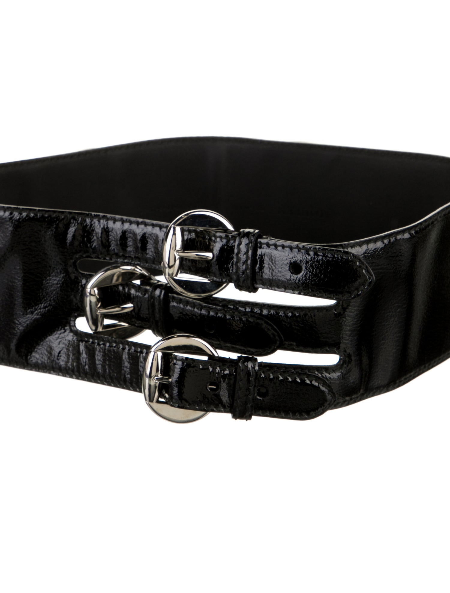 Alexander McQueen Skinny Leather Waist Belt