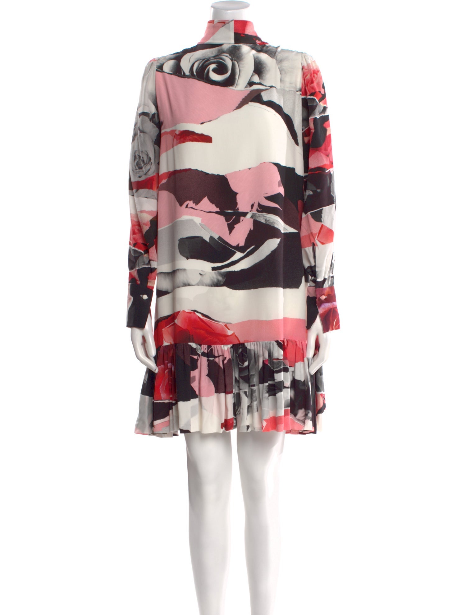 Alexander McQueen Silk Mini Dress