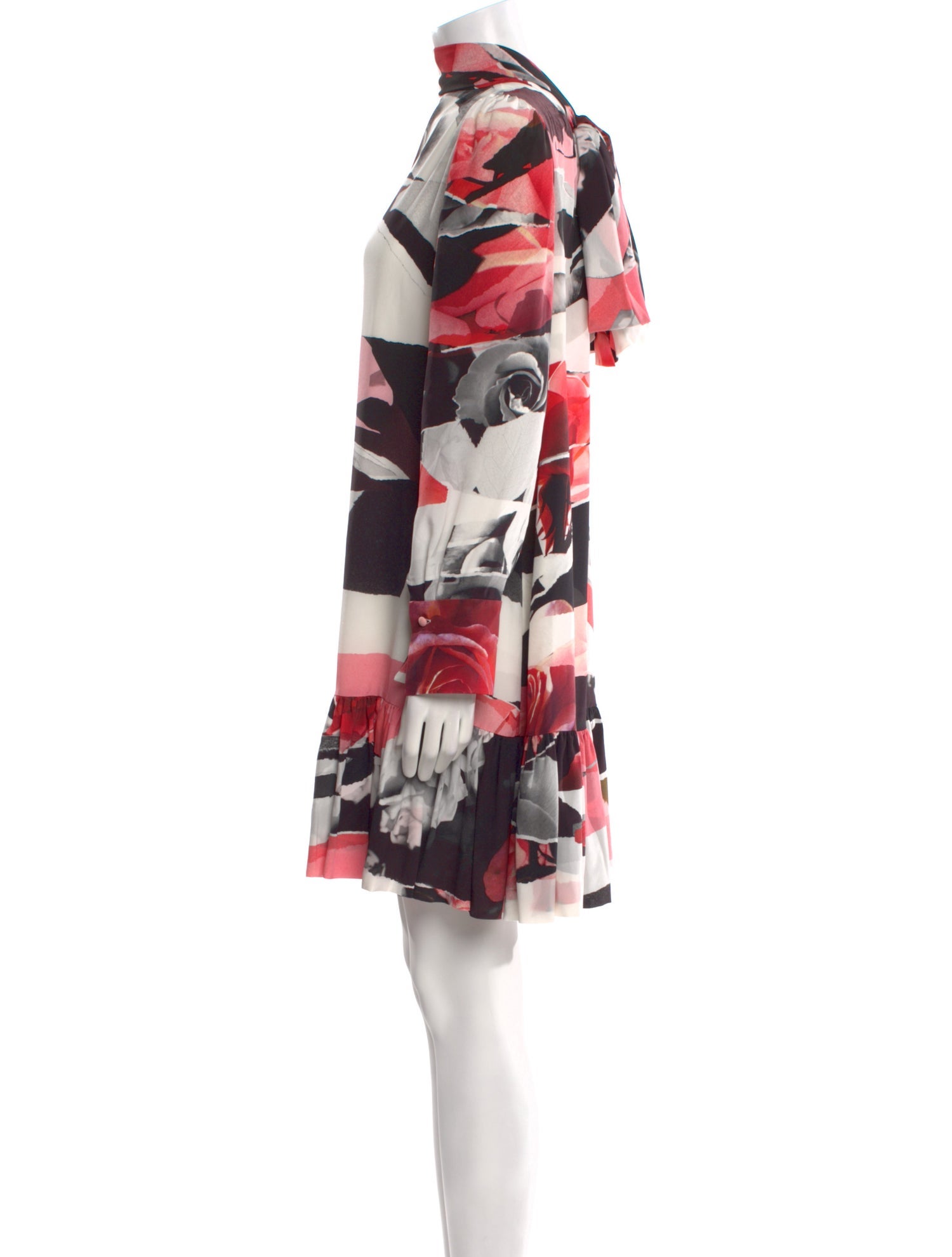 Alexander McQueen Silk Mini Dress