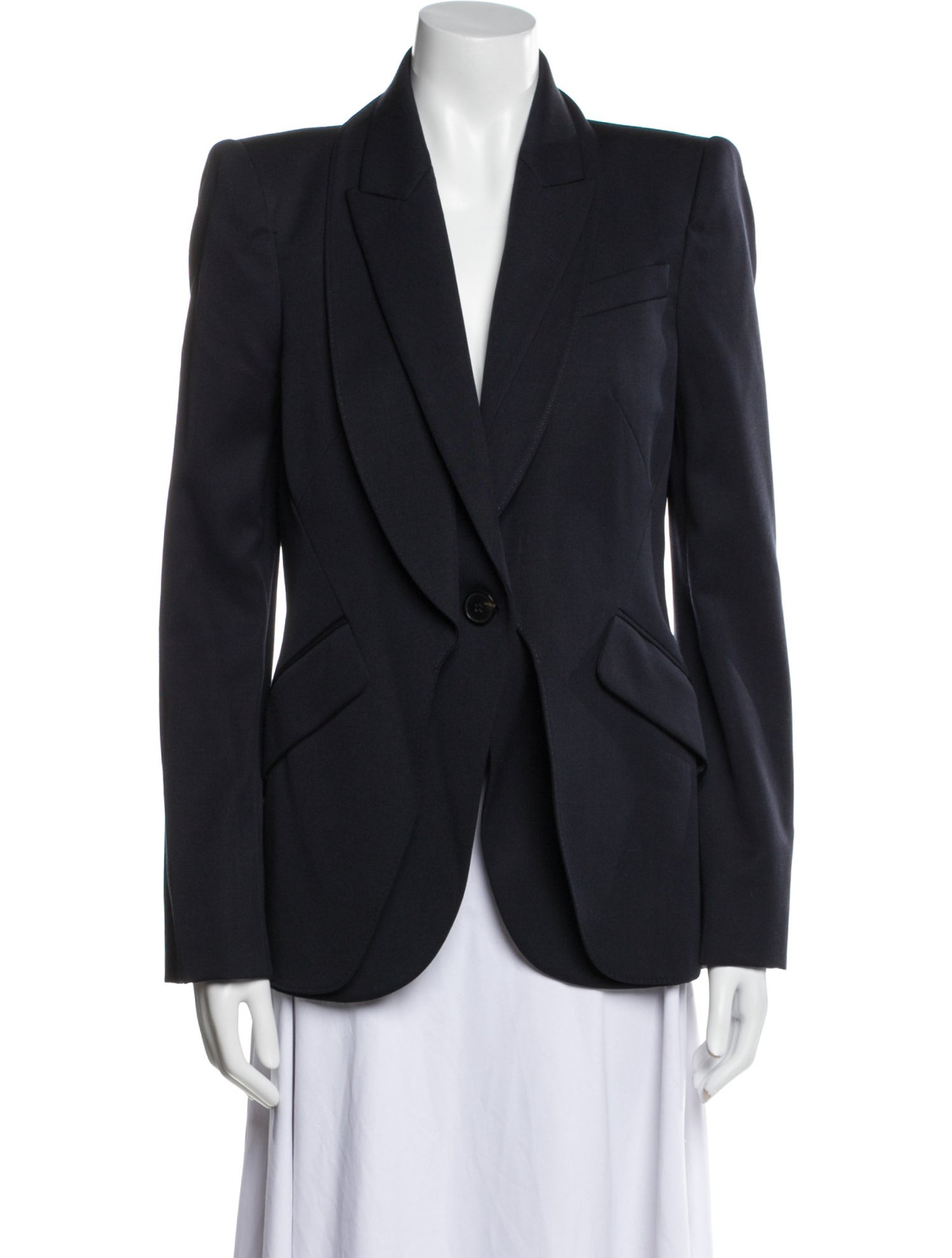 Alexander McQueen 2017 Virgin Wool Blazer