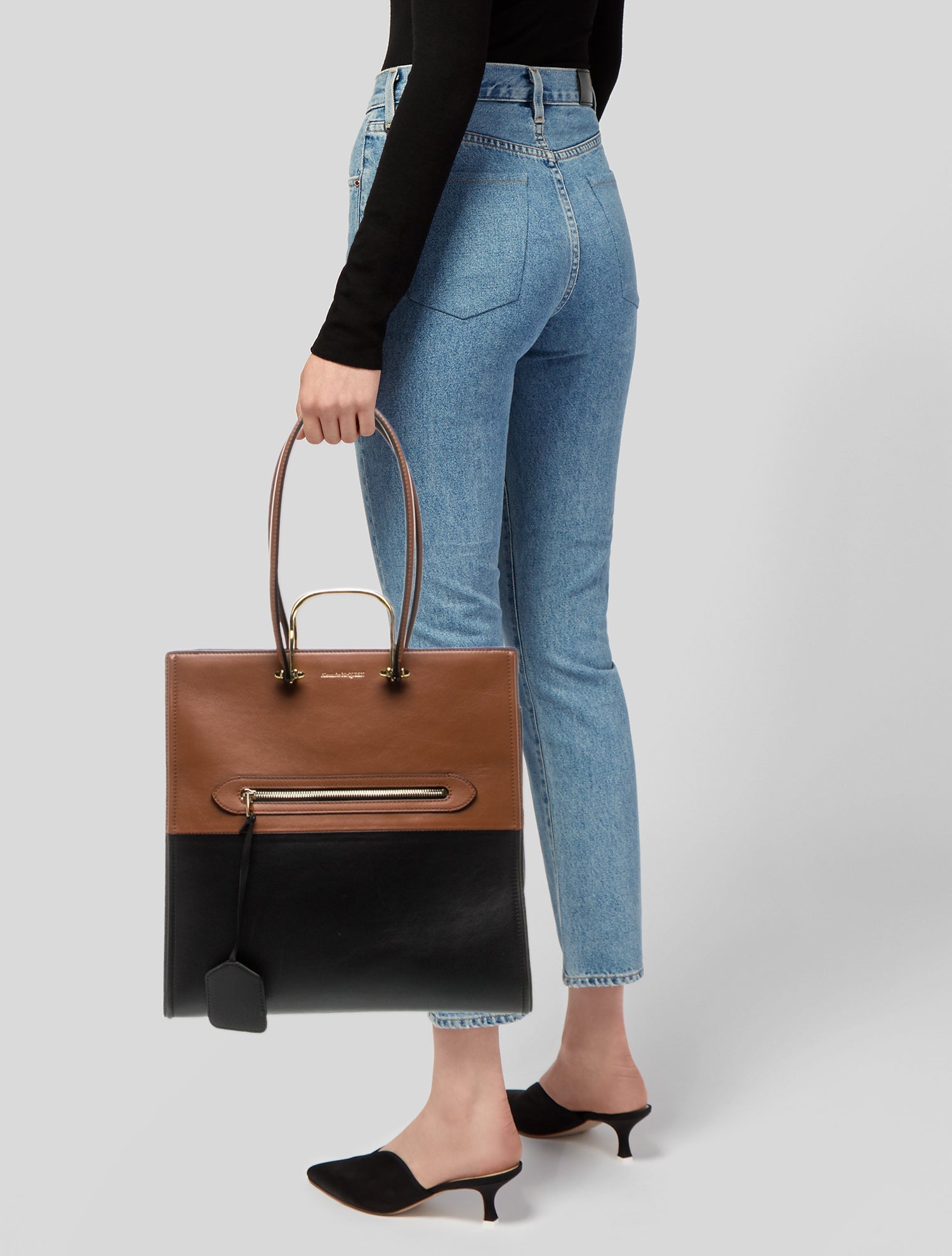 Alexander McQueen Leather Tote