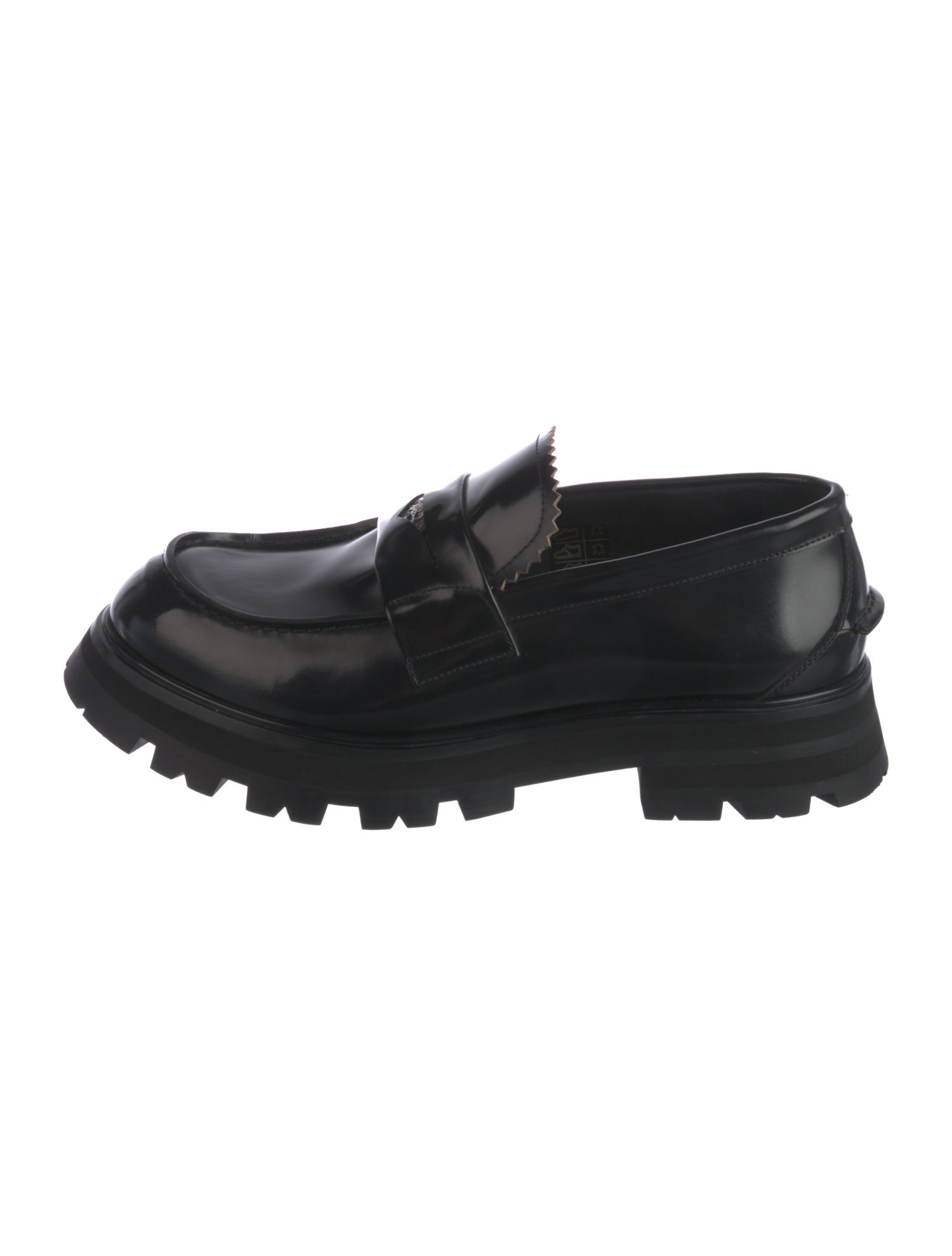 Alexander McQueen Leather Loafers