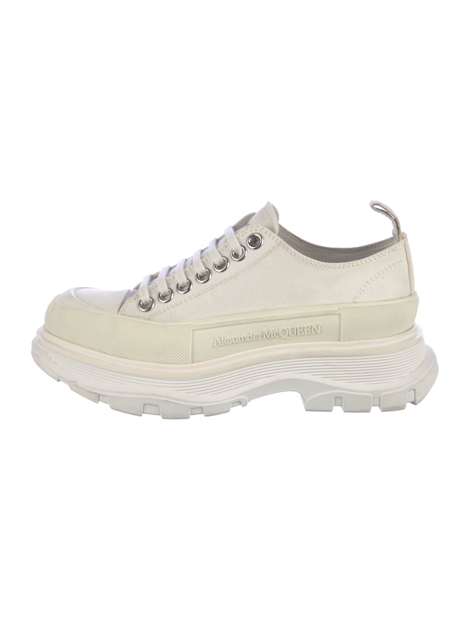 Alexander McQueen Canvas Chunky Sneakers